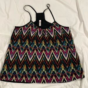 ✨ TARGET XHILRATION brand Boho printed racerback top